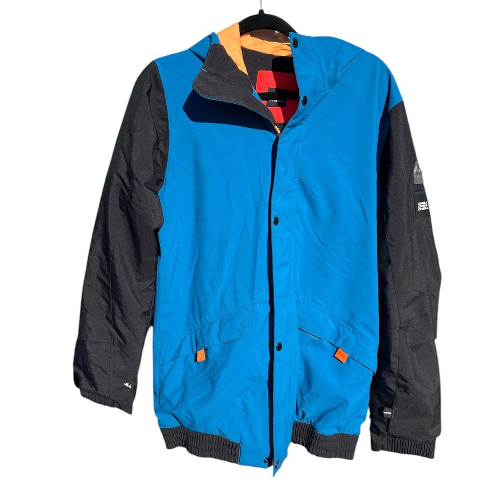 Men's Blue and Black Jacket